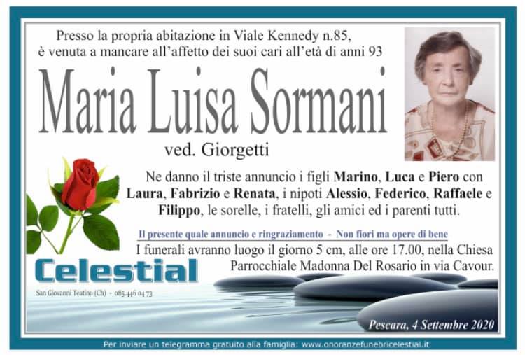 Maria Luisa Sormani