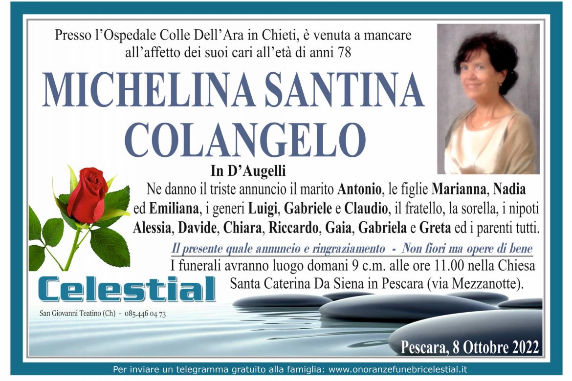 Michelina Santina Colangelo