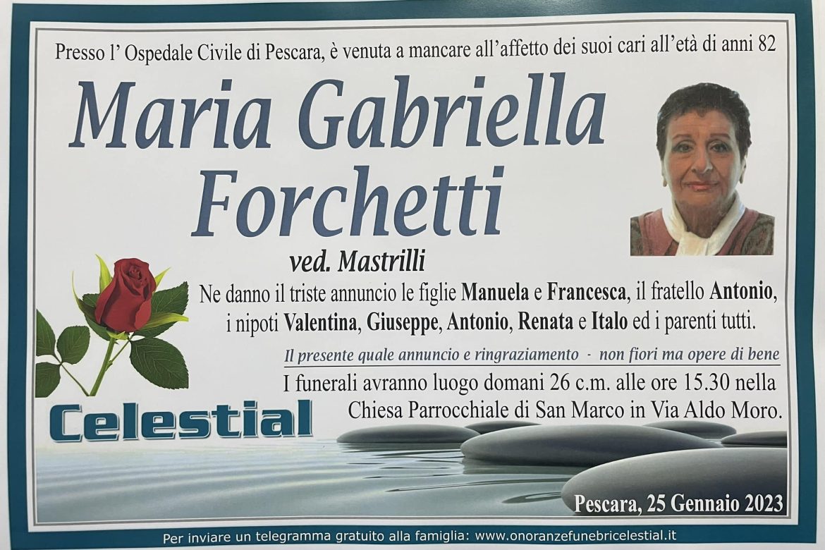 Maria Gabriella Forchetti