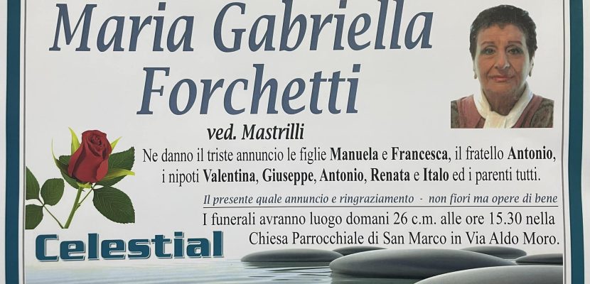 Maria Gabriella Forchetti