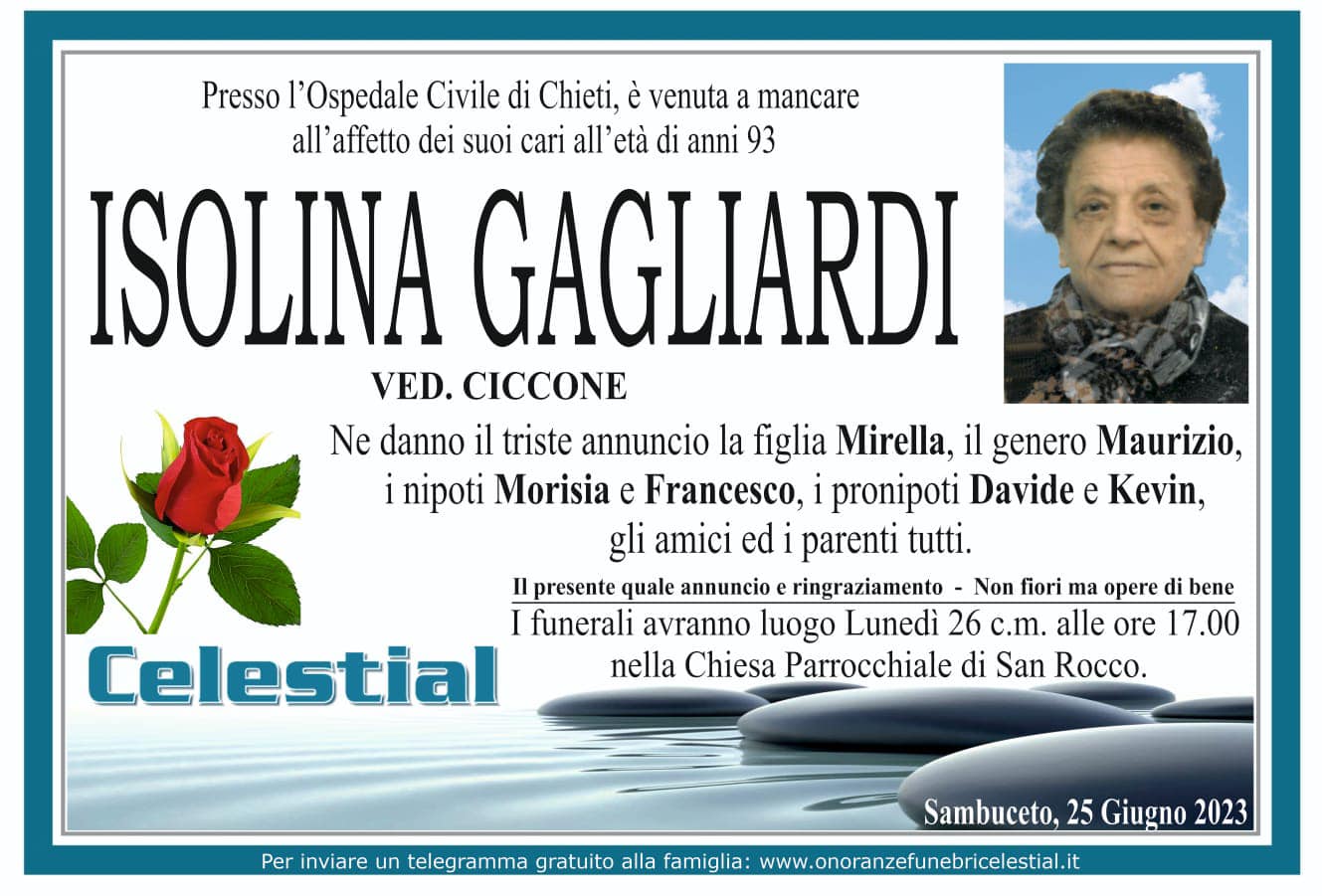 Isolina Gagliardi