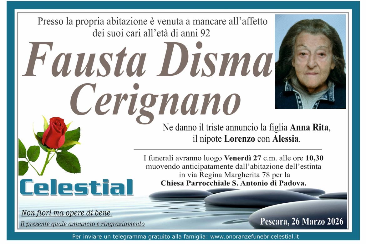 Fausta Disma Cerignano
