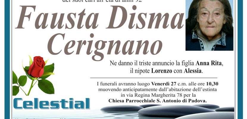 Fausta Disma Cerignano