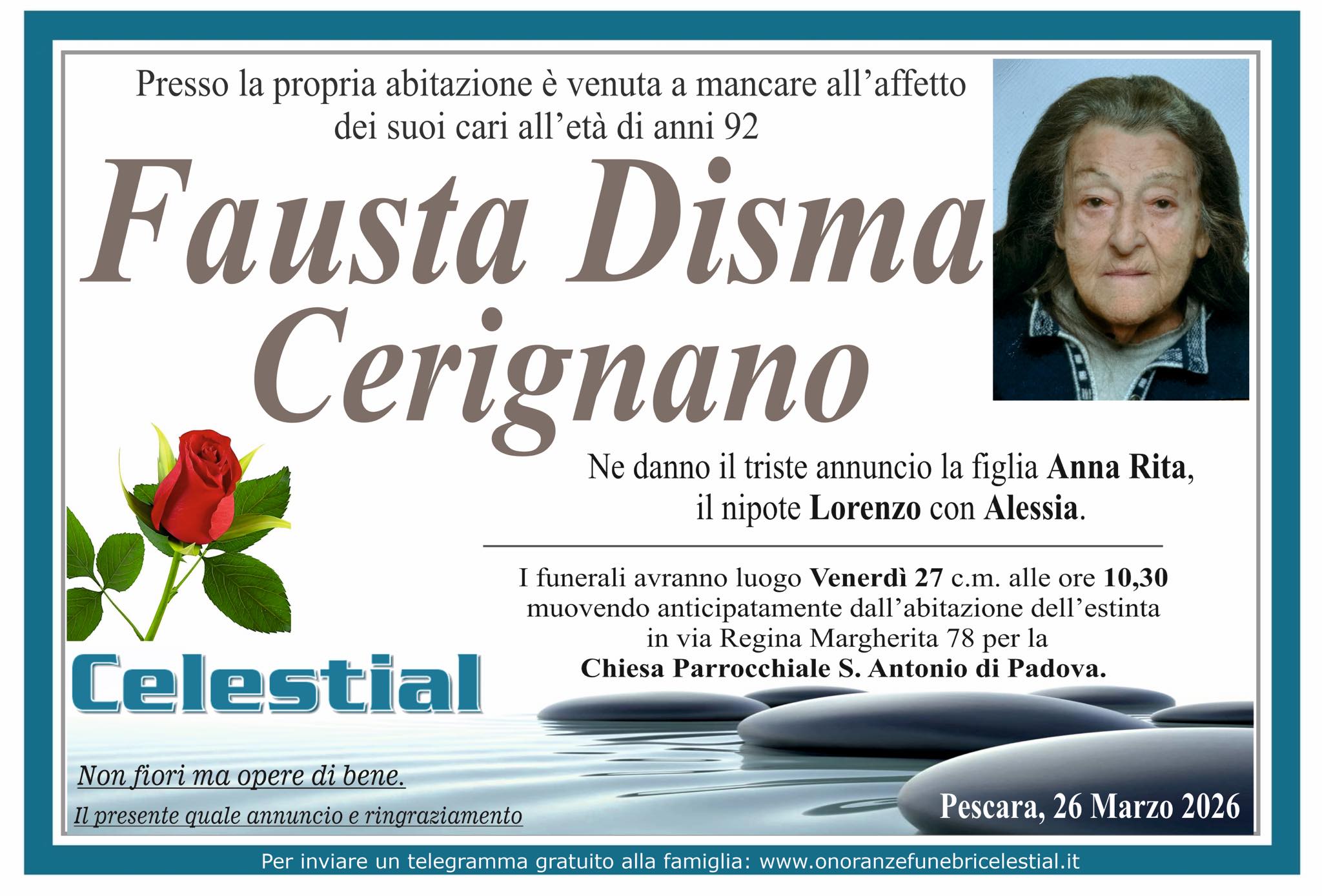 Fausta Disma Cerignano