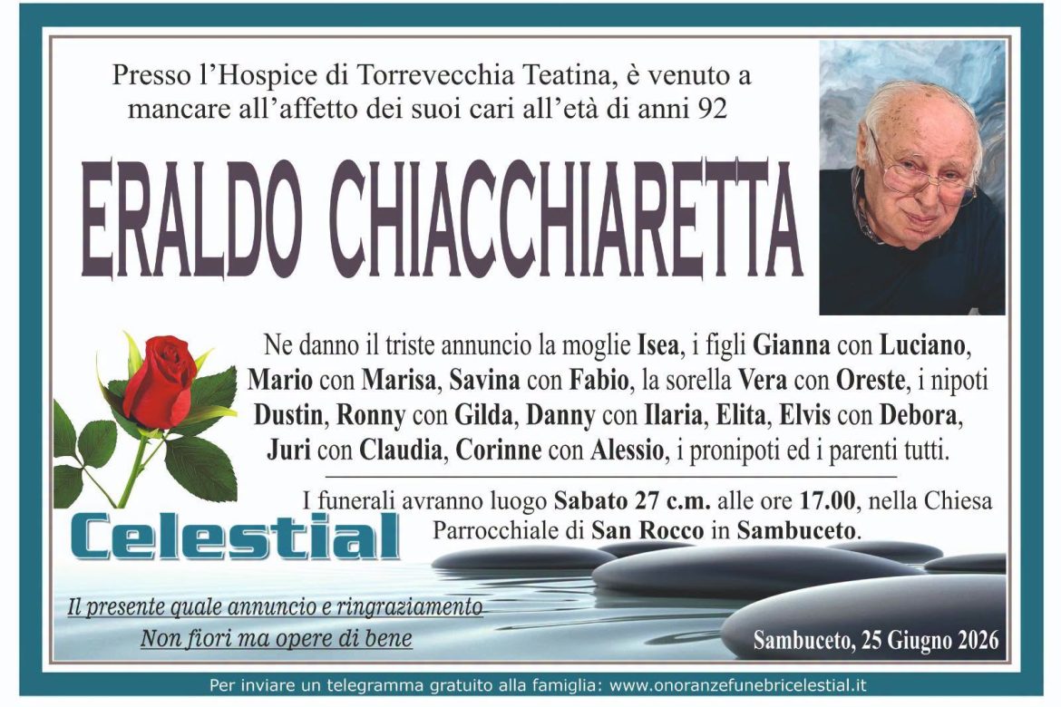 Eraldo Chiacchiaretta