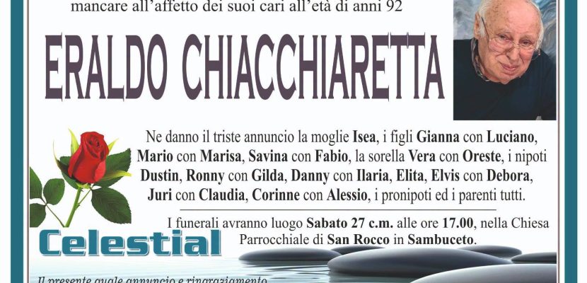 Eraldo Chiacchiaretta