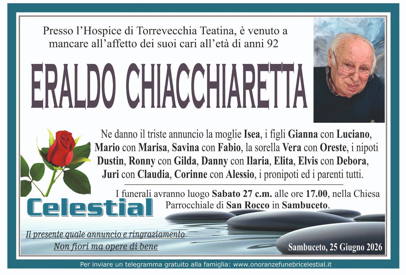 Eraldo Chiacchiaretta