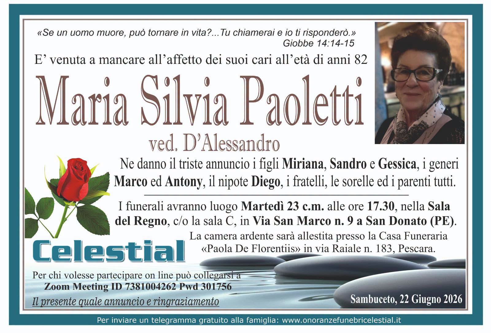 Maria Silvia Paoletti
